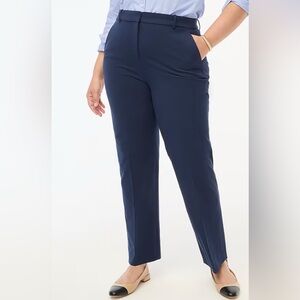 J. Crew Factory Kallie straight-leg pant • size 22 • NWT• BO899 • Navy